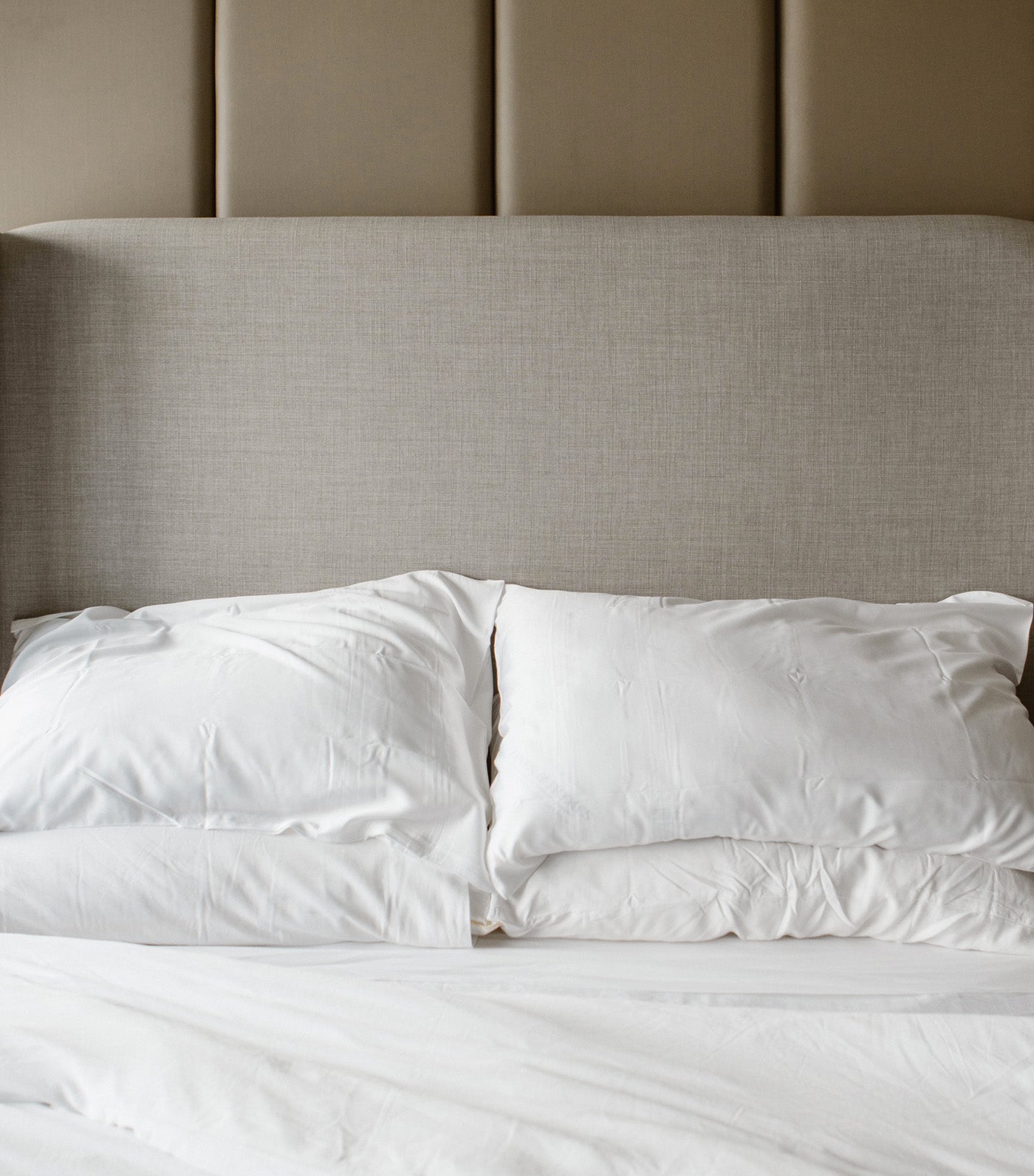 linen & homes bamboo luxury sheet set (4-piece) - white