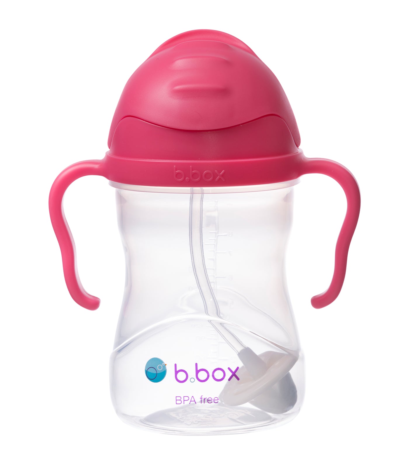 b. box sippy rasberry cup