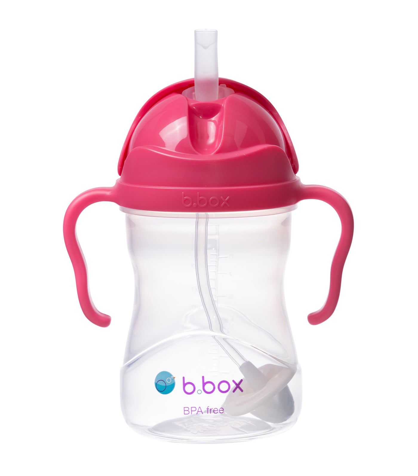 b. box sippy rasberry cup