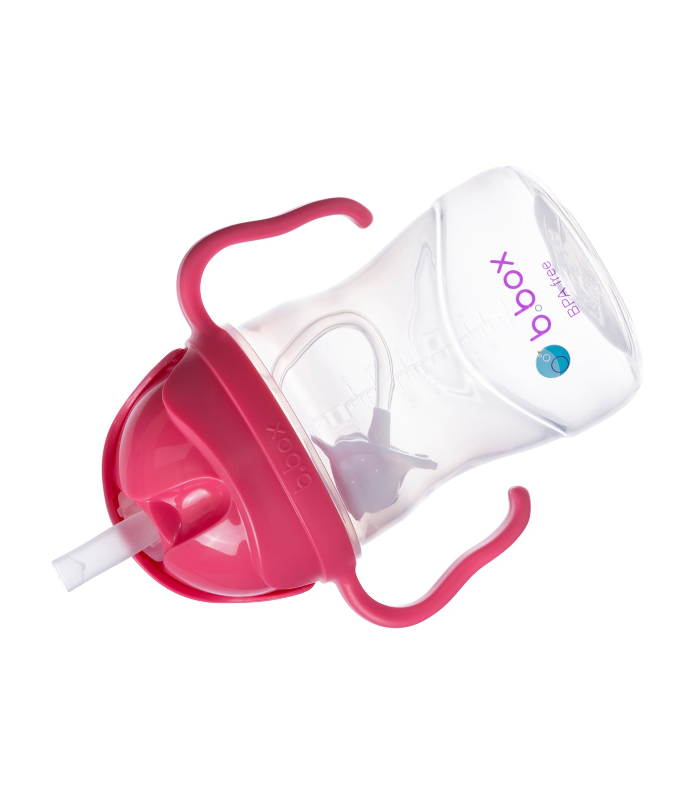 b. box sippy rasberry cup