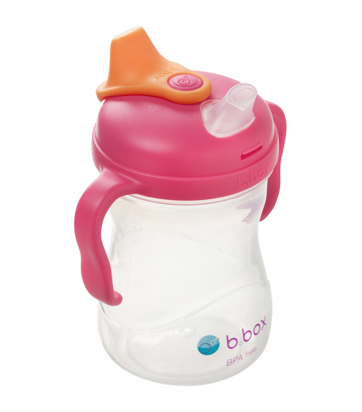 b. box spout cup rasberry