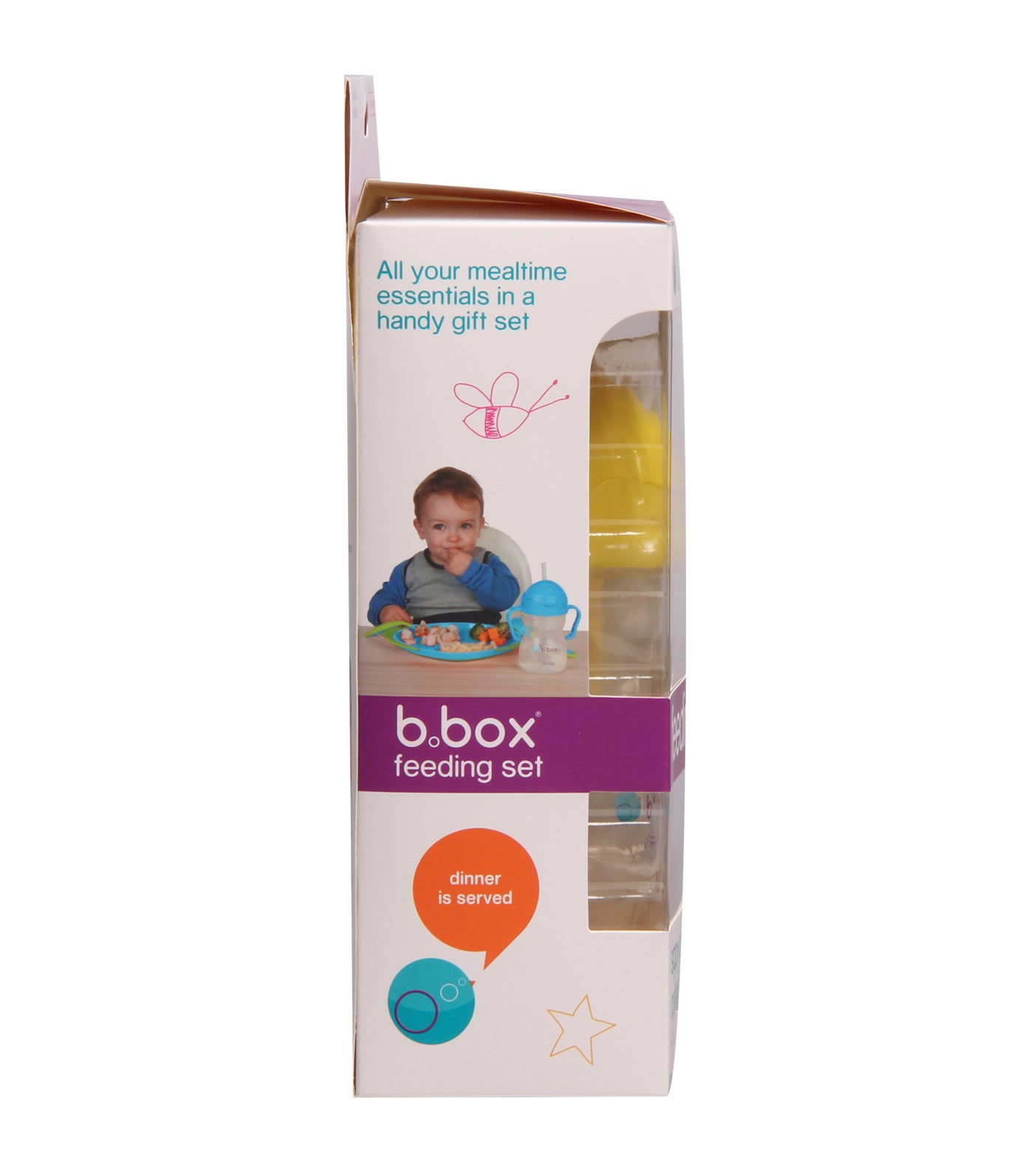 b. box feeding set lemon sherbet