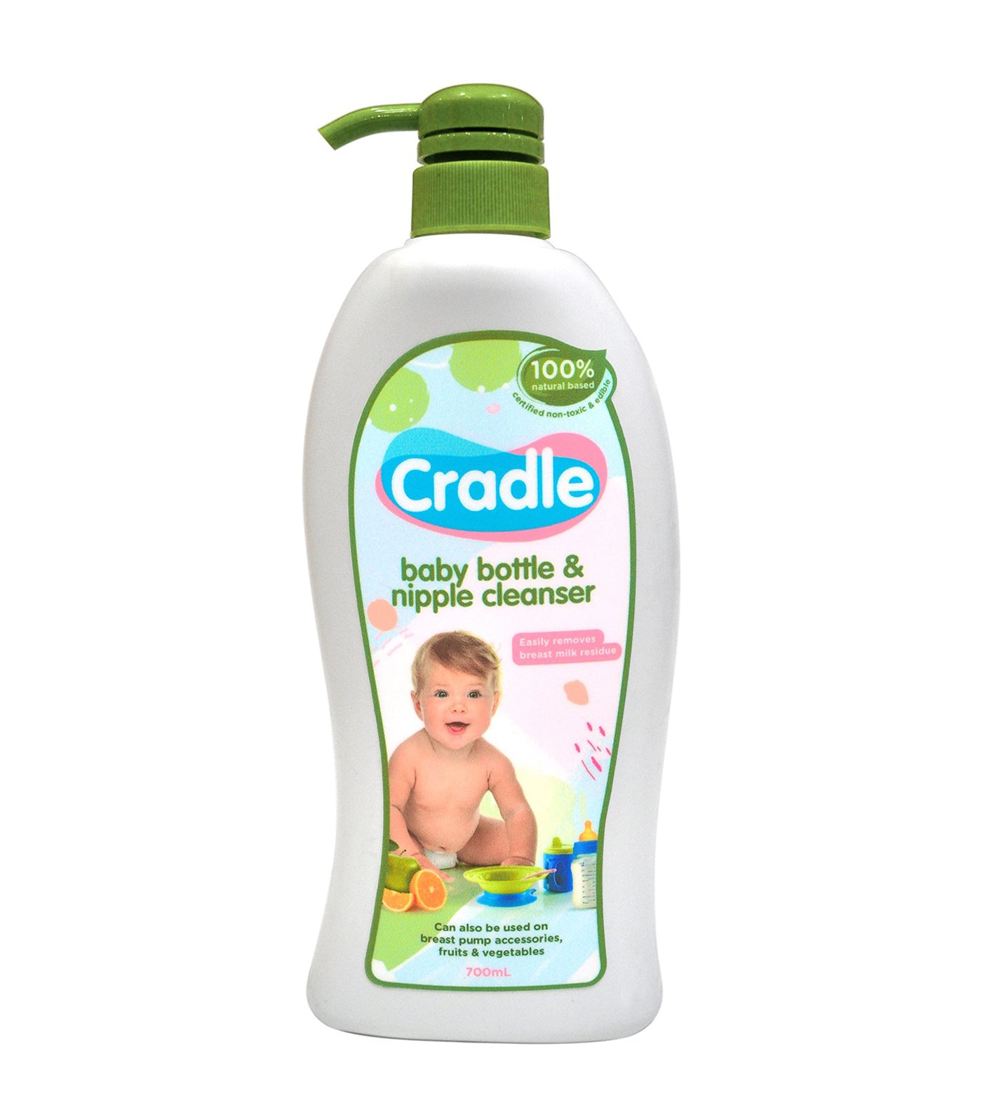 Natural Bottle & Nipple Cleanser 700ml