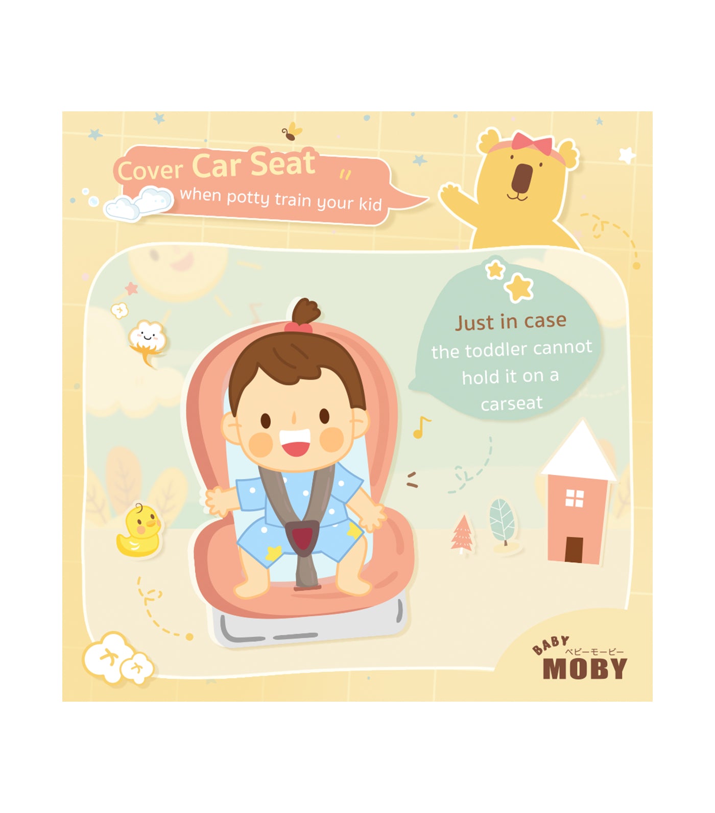 baby moby disposable changing mat / underpad