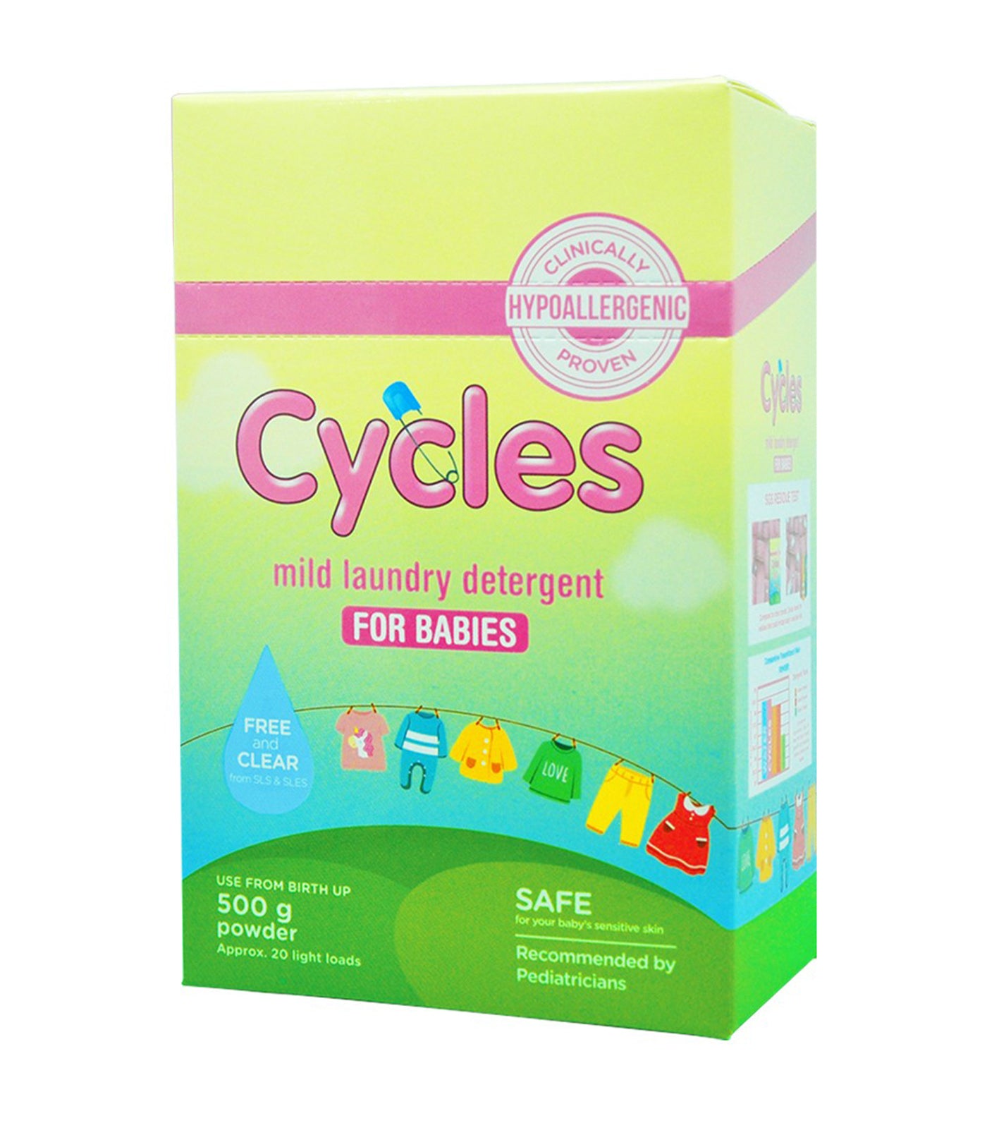 Mild Laundry Detergent For Babies 500g