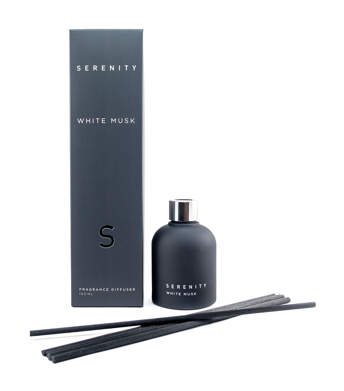 serenity white musk 150ml reed diffuser