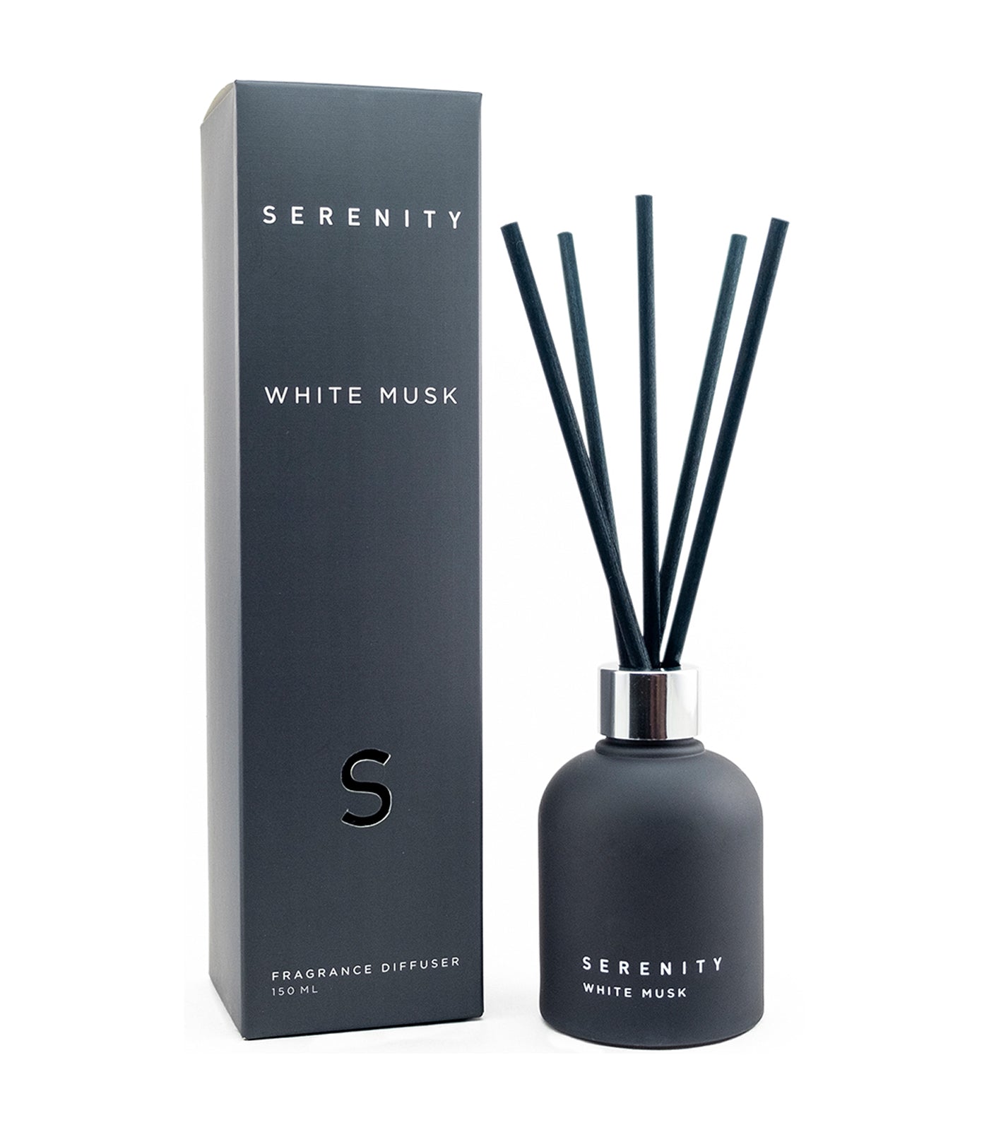 serenity white musk 150ml reed diffuser