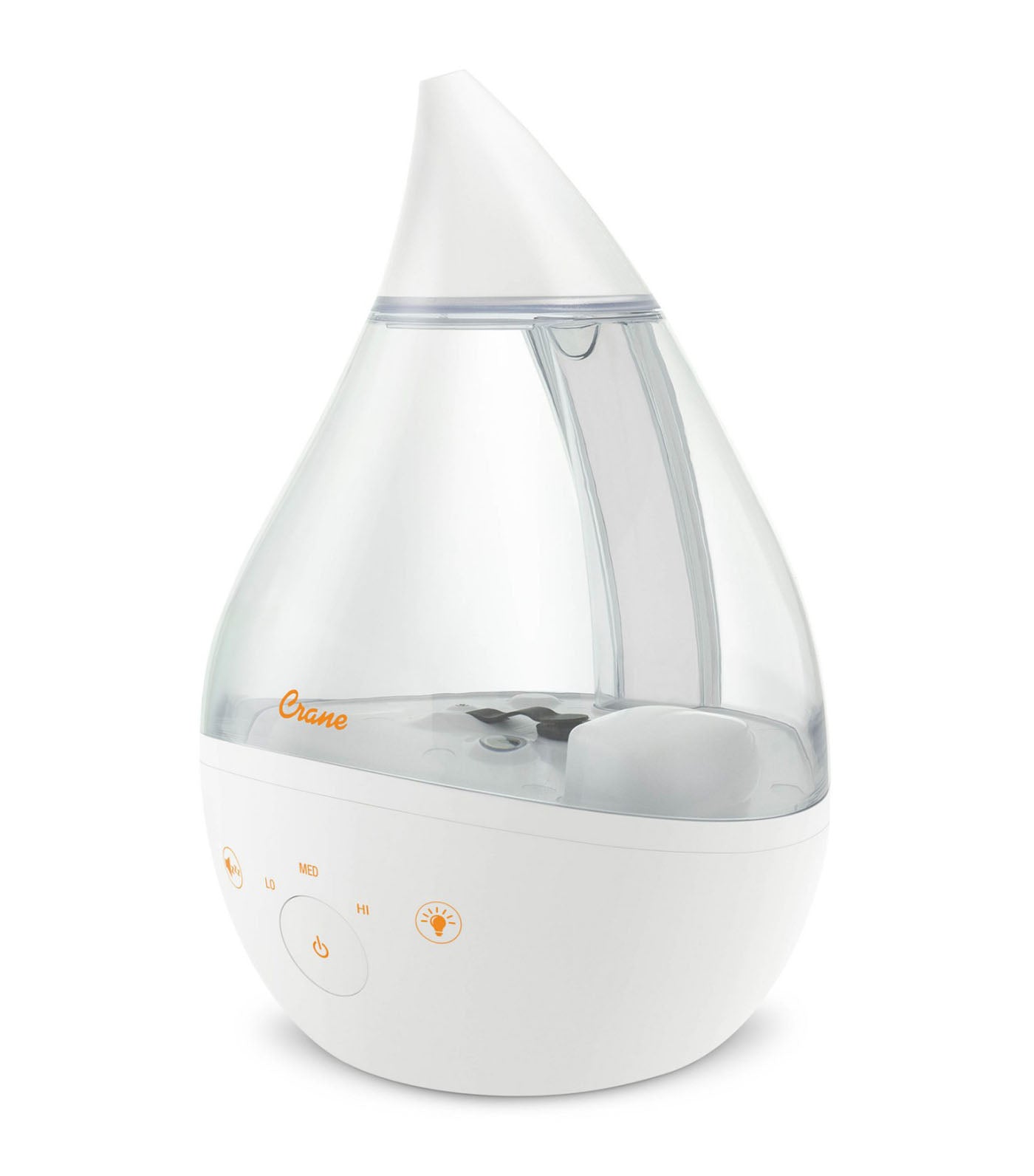 crane 4-in-1 filter-free top fill humidifier with sound machine