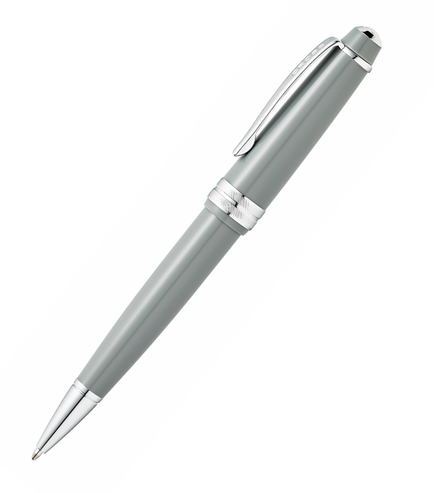 cross bailey light gray ballpoint pen
