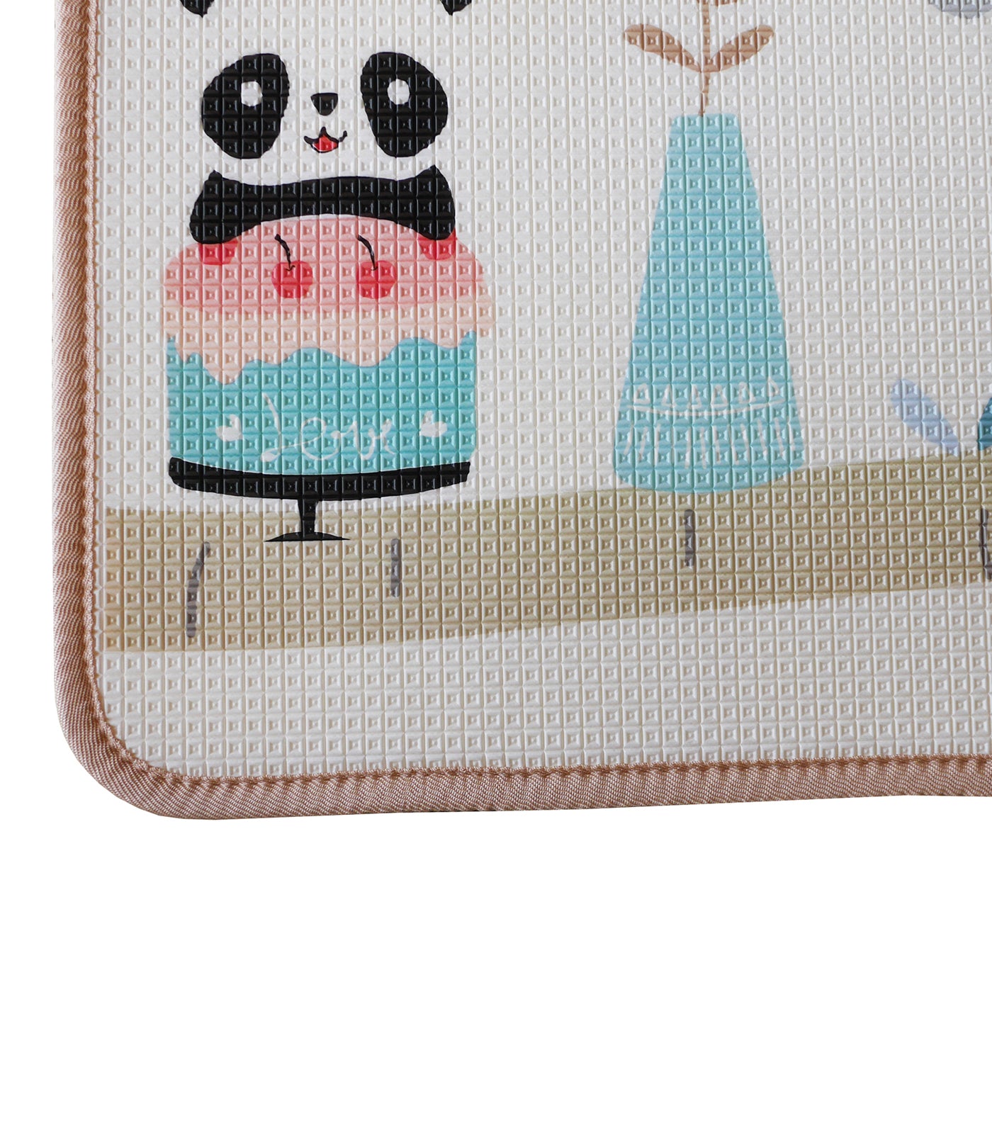 cuddlebug reversible mat elephant and bears