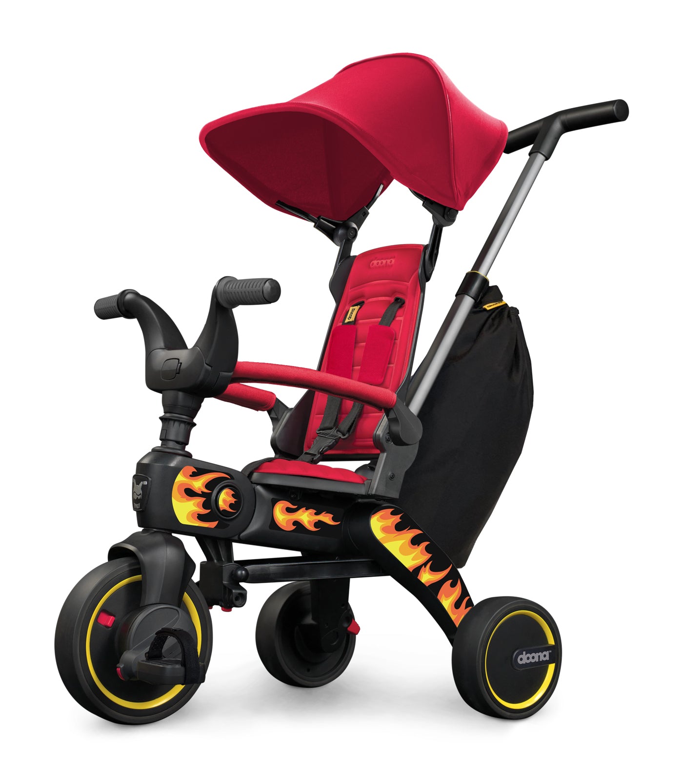 doona liki sticker set - flames