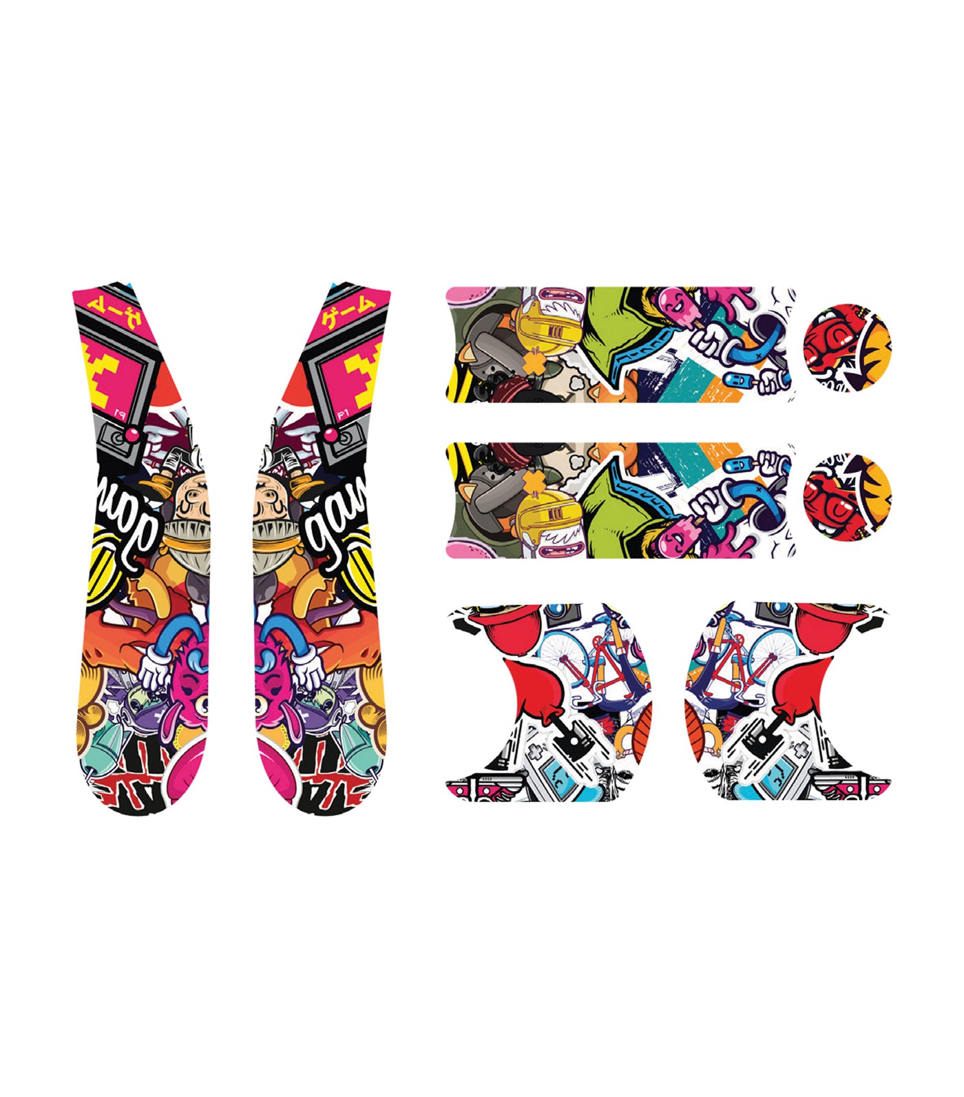 doona liki sticker set - sticker bomb