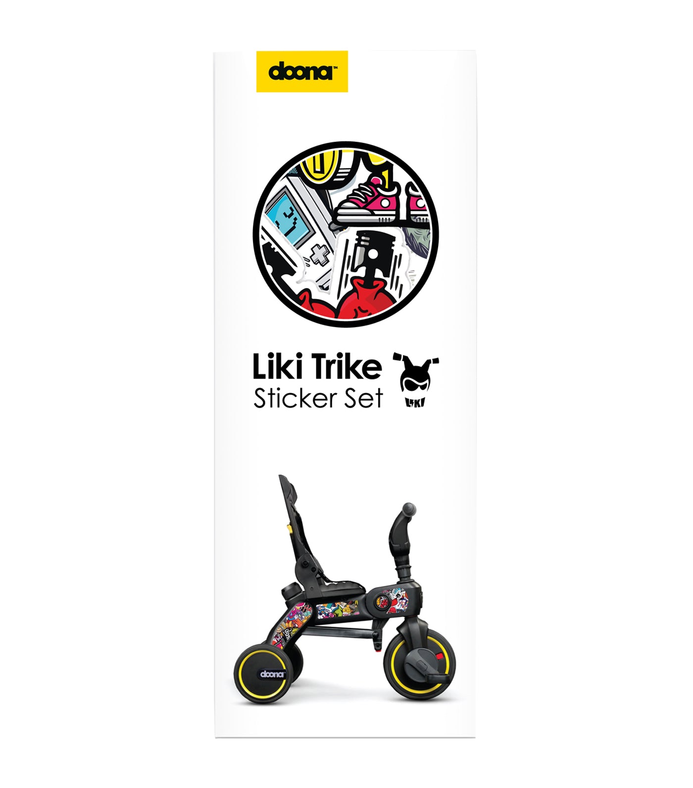 doona liki sticker set - sticker bomb