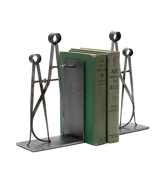 Draftsman Bookends Gray