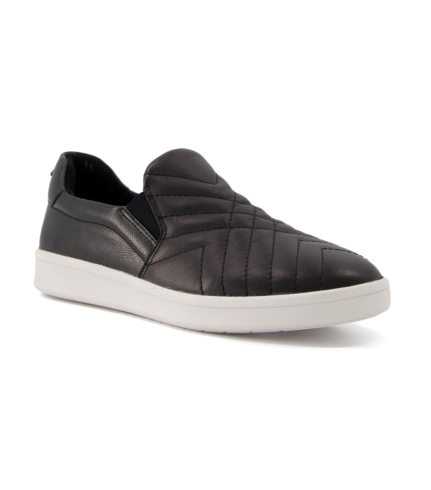 Effortless Quilted Slip On Black