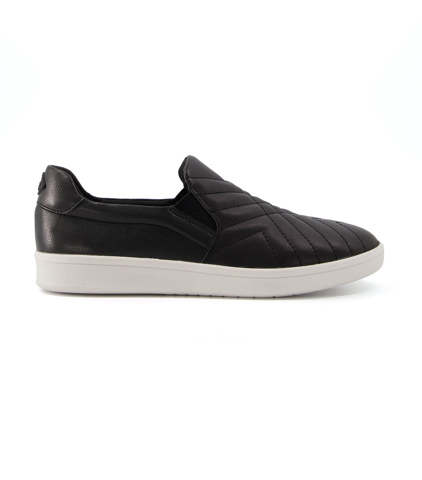 Effortless Quilted Slip On Black