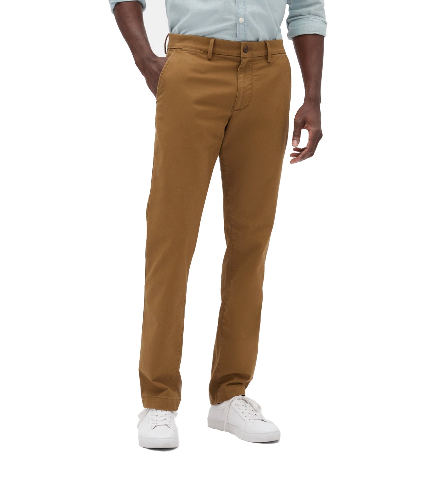 Essential Slim Khaki with GAPFlex Palomino Brown Global