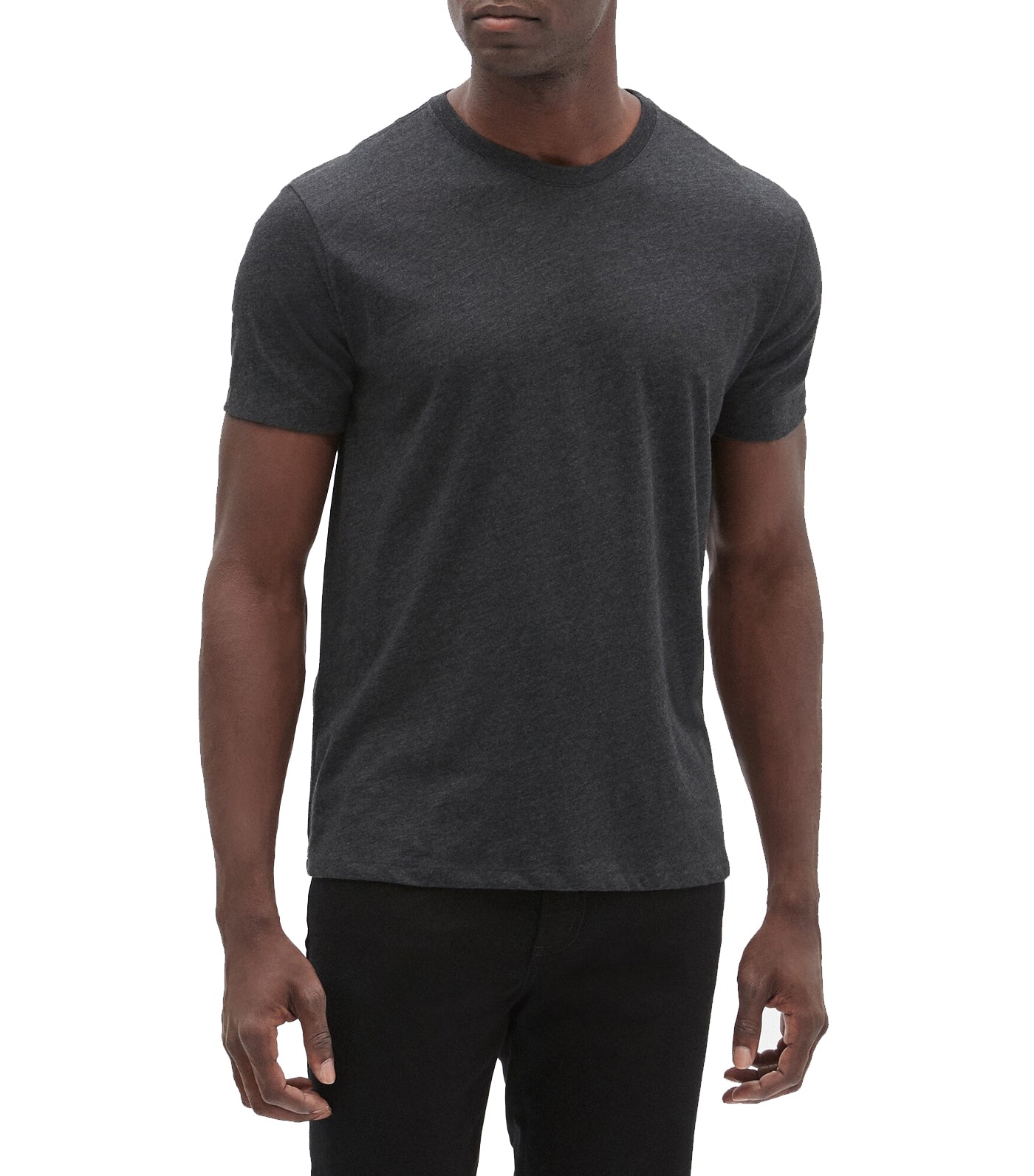 Everyday Crewneck Tee Charcoal Grey