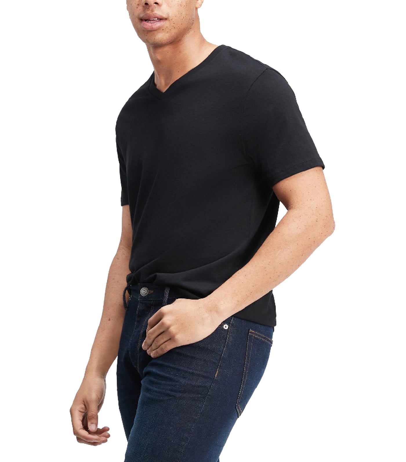Everyday V-Neck T-Shirt True Black