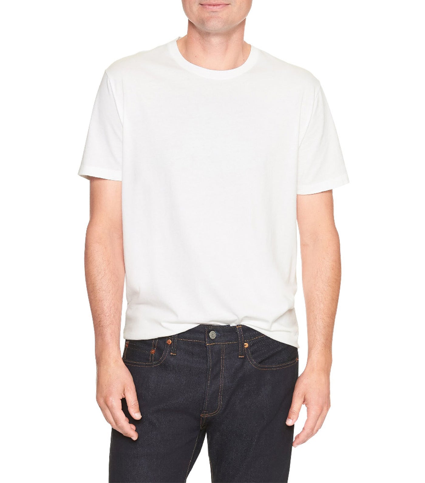 Everyday Crewneck T-Shirt White Global