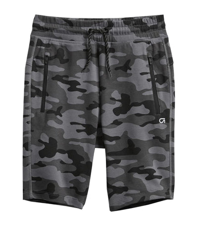 gap fit kids fit tech shorts black camouflage