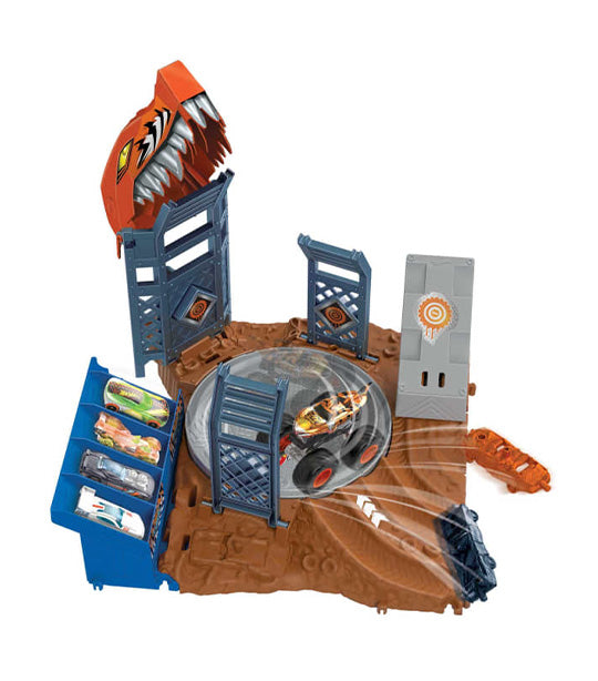 Monster Trucks Shark Spin-Out Playset