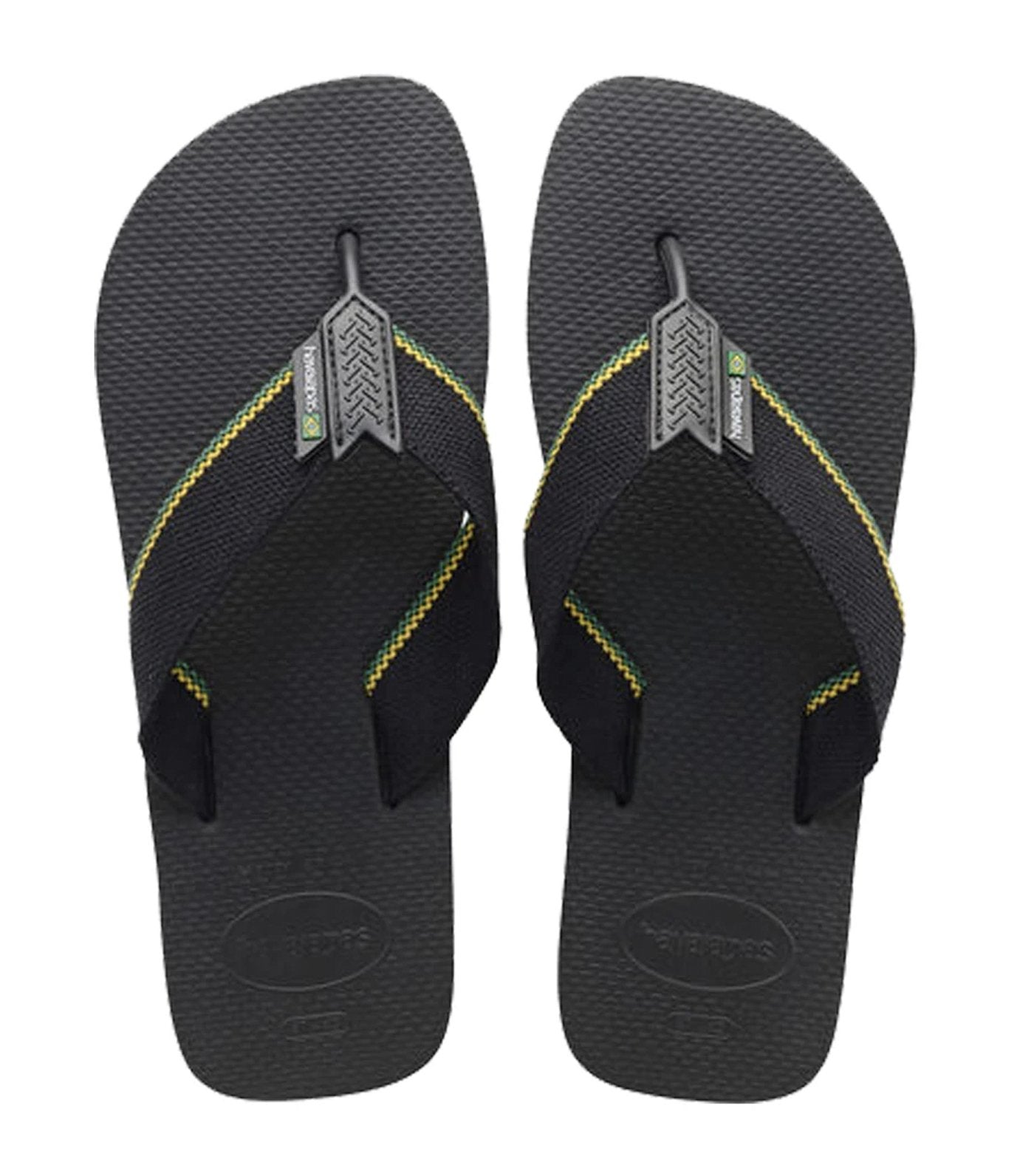 Havaianas Men's Brasil Flip Flops - Black