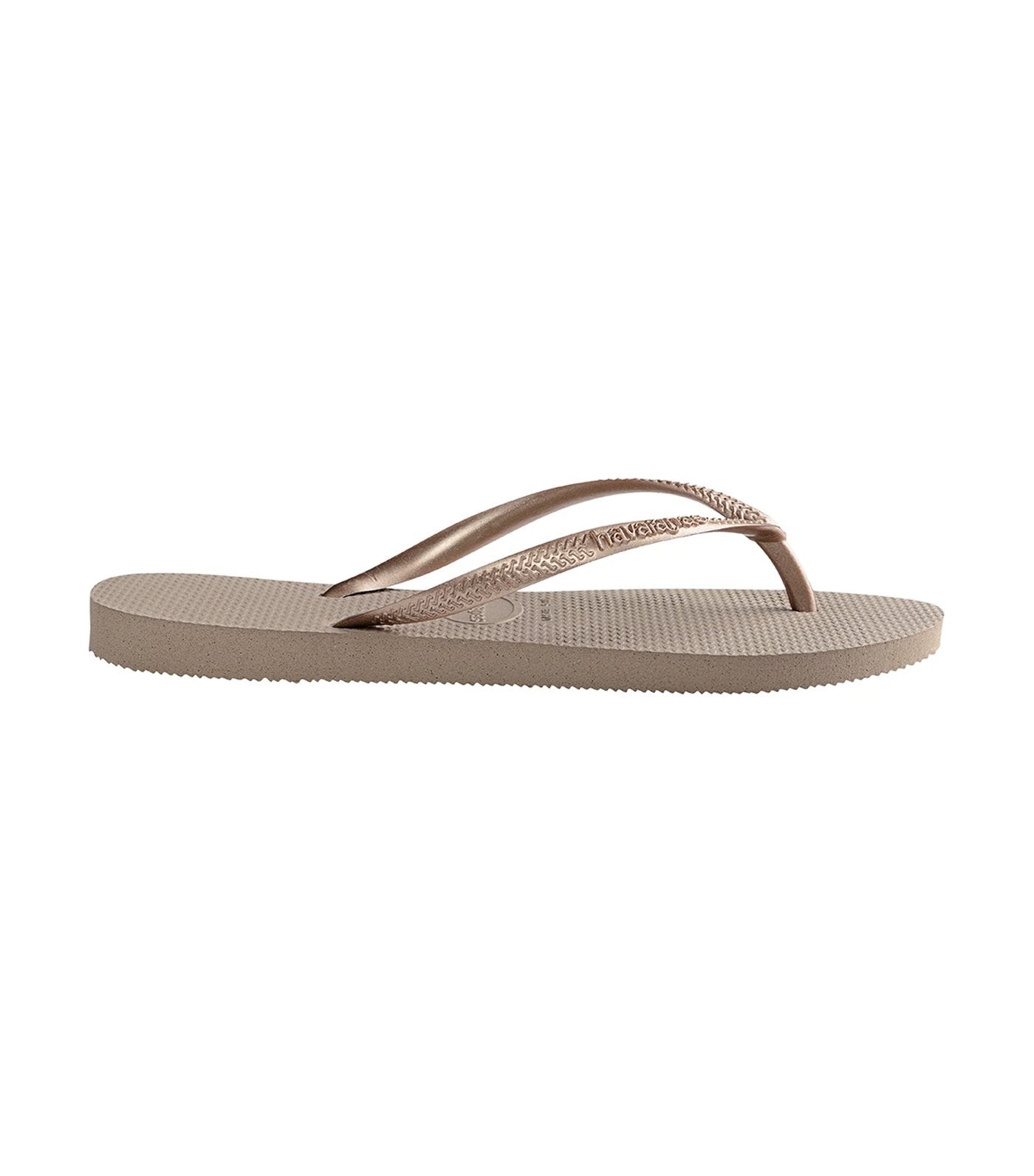 Havaianas Women's Slim Flip Flops - Rose Gold