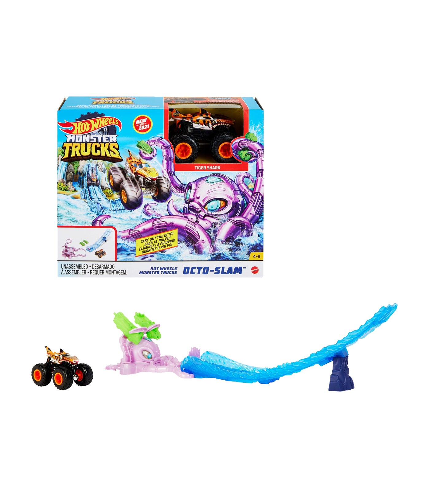Monster Trucks Hero Playset - Octo-Slam