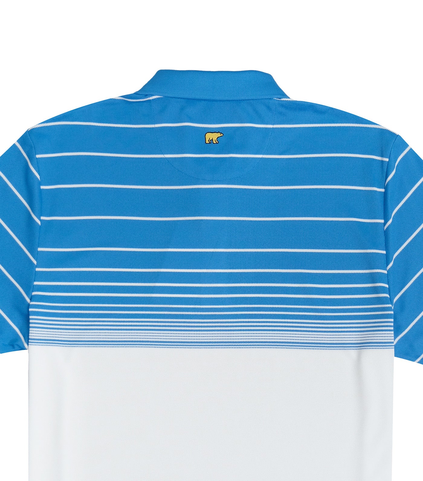 Pique Stripe Polo Blue Port