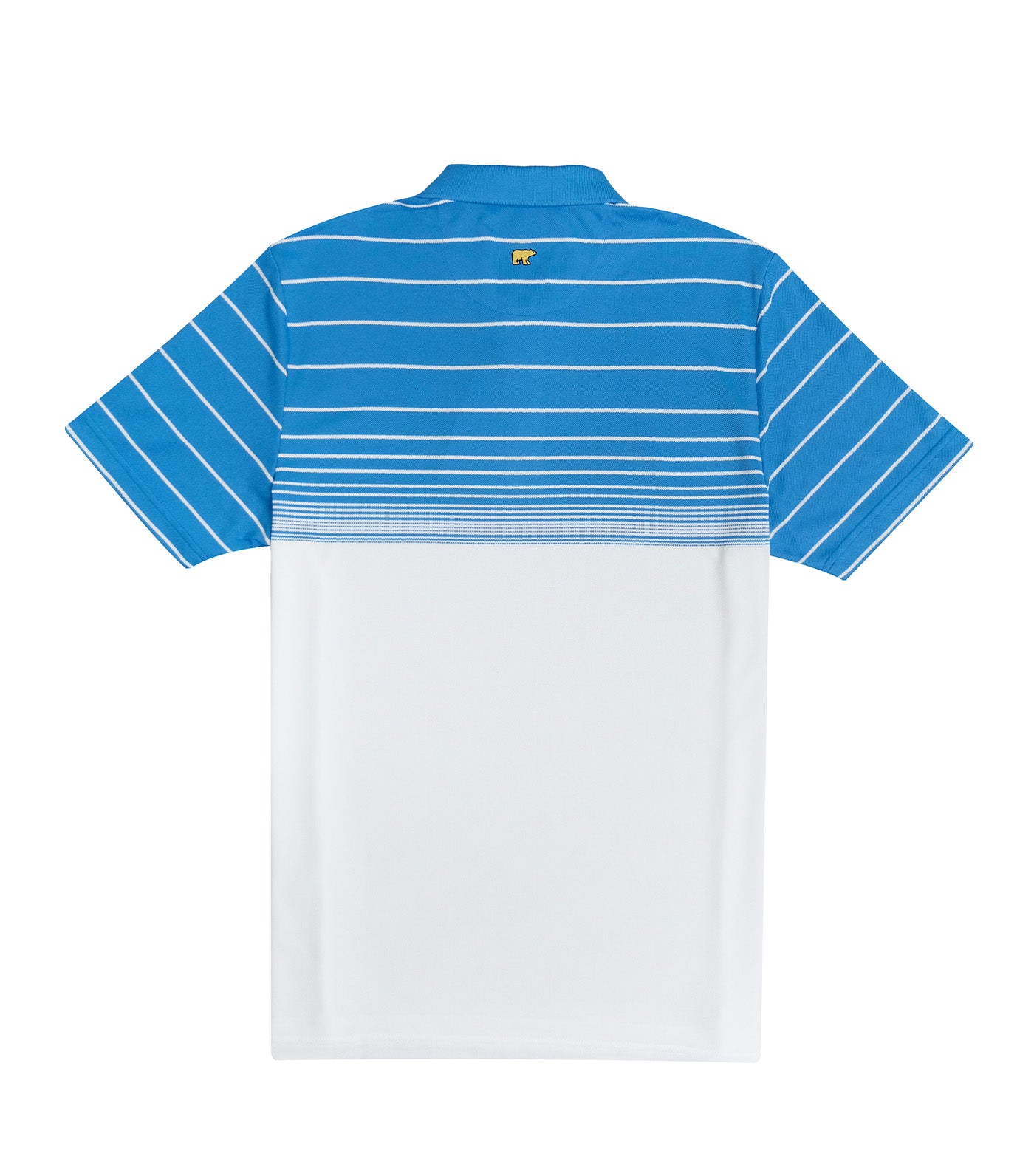 Pique Stripe Polo Blue Port