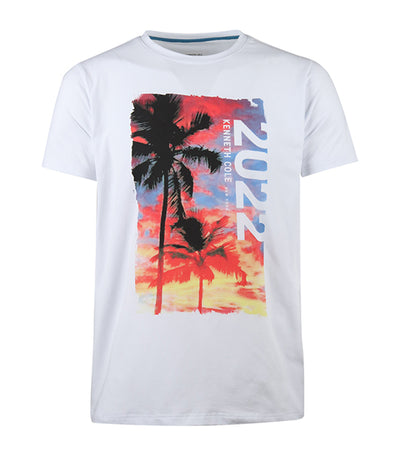 T-Shirt with Print White