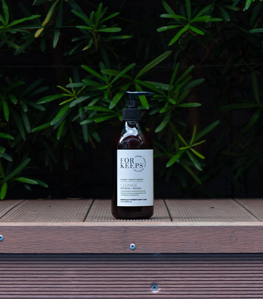 For Keeps Clean Beauty Skincare CLEANSE Hand + Body Wash - 475ml