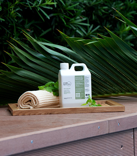 For Keeps Clean Beauty Skincare CLEANSE Hand + Body Wash Refill - 1L
