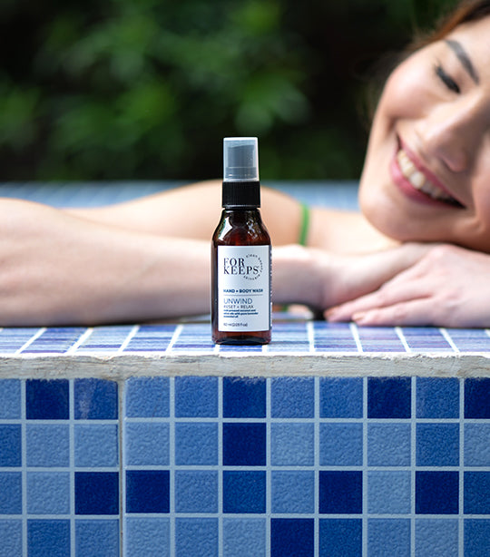 For Keeps Clean Beauty Skincare UNWIND Hand + Body Wash - 60ml