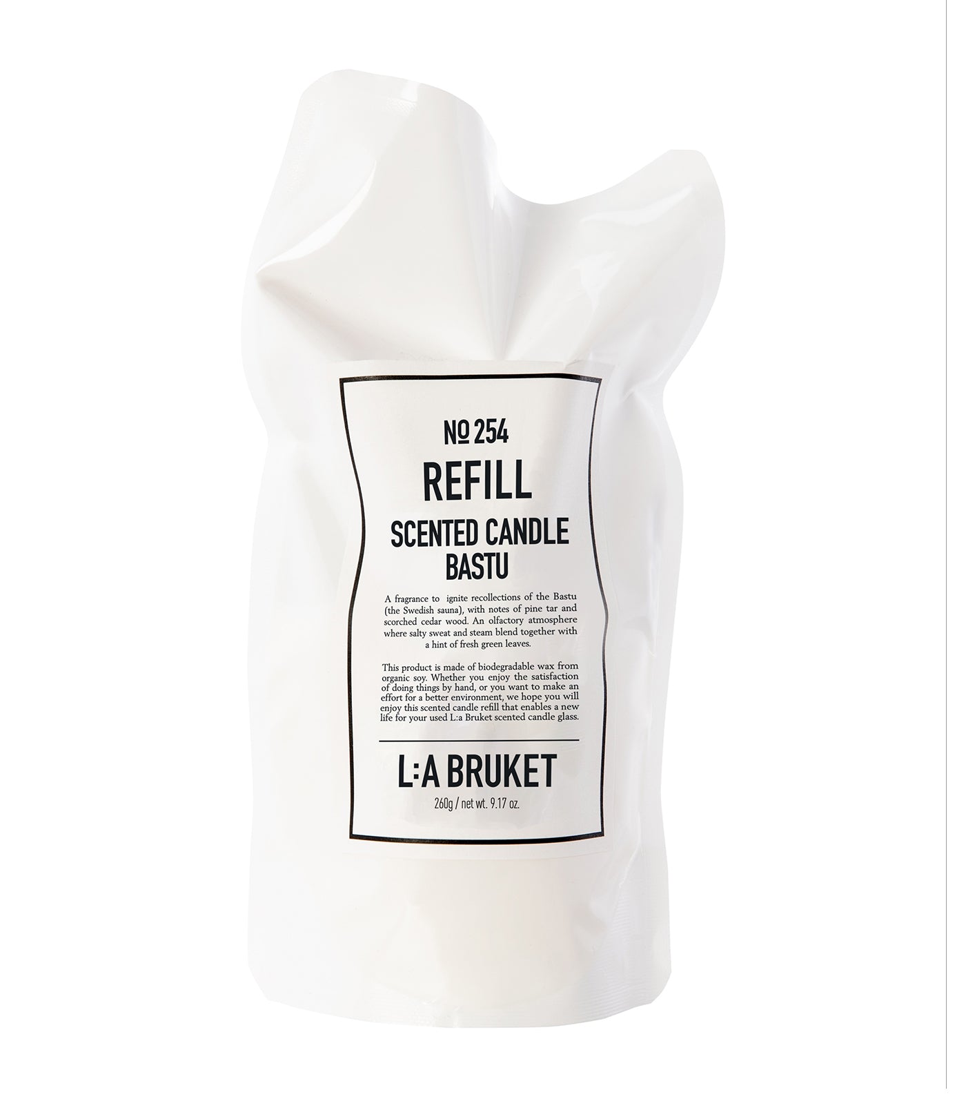 254 Scented Candle Bastu