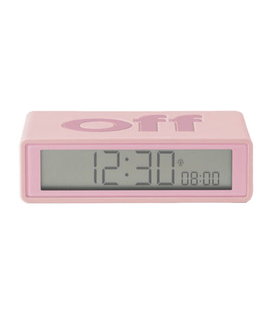 Flip Plus Alarm Clock Rubber Pink