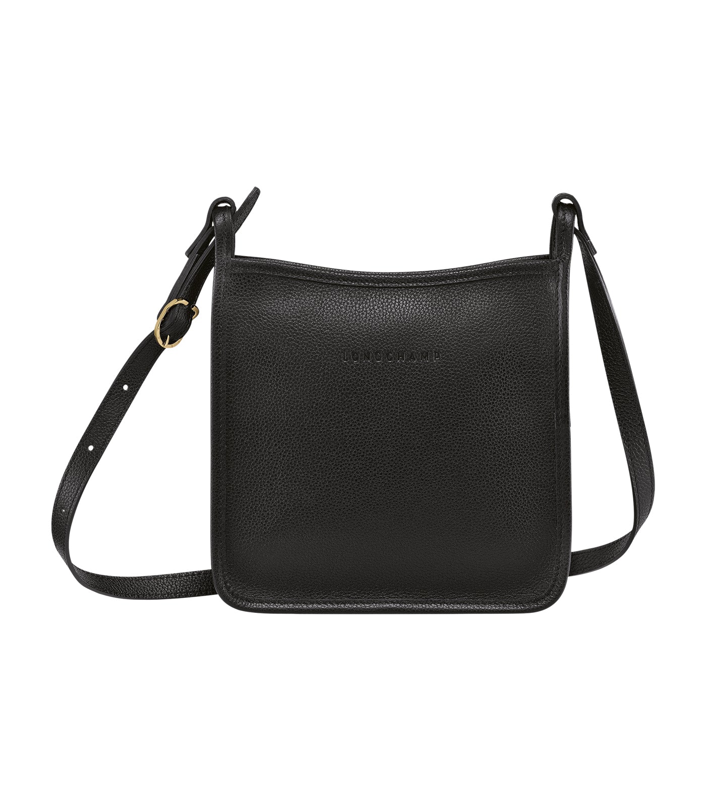 Le Foulonné Zipped Crossbody Bag S Black