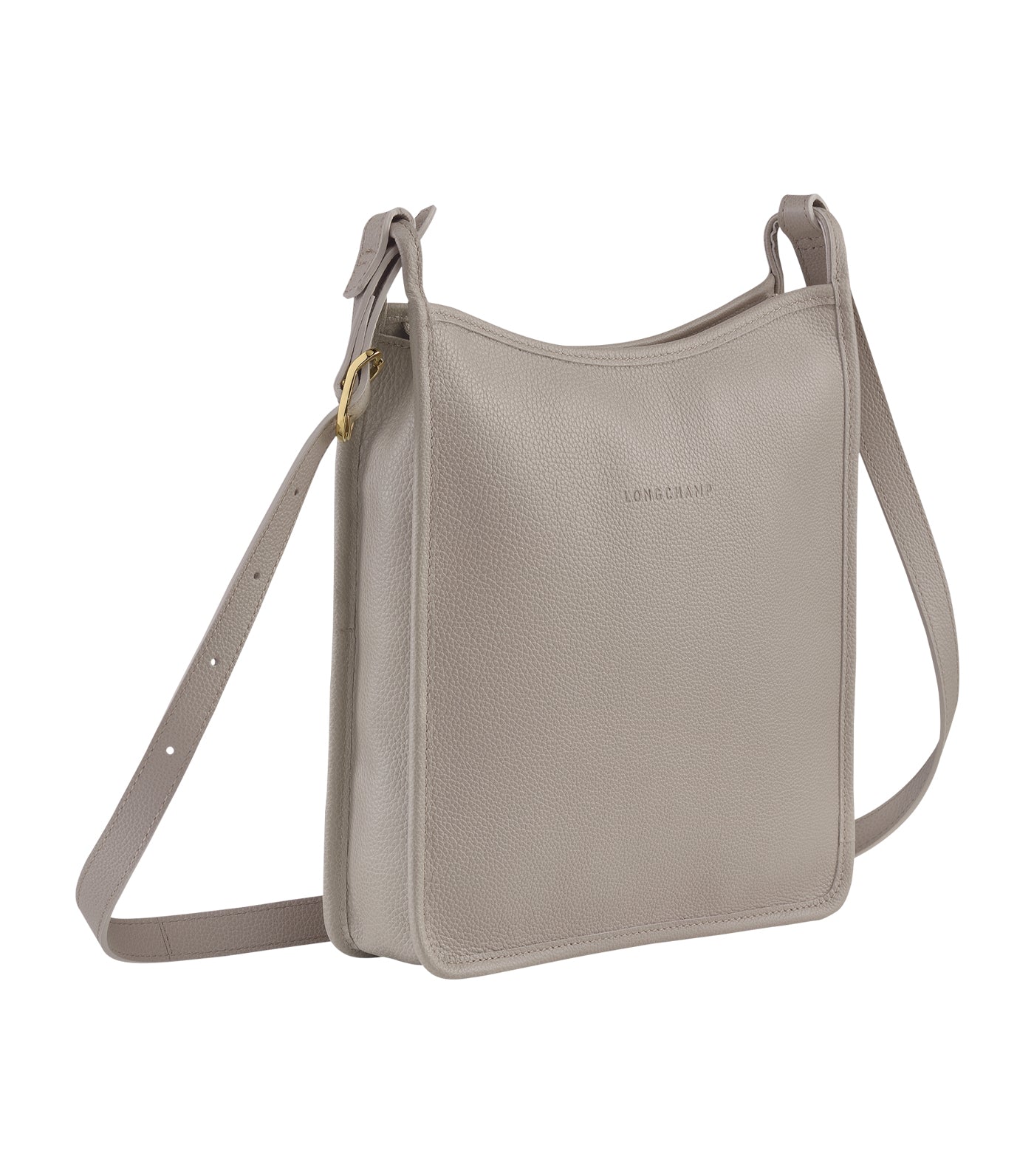 Le Foulonné Zipped Crossbody Bag L Turtledove