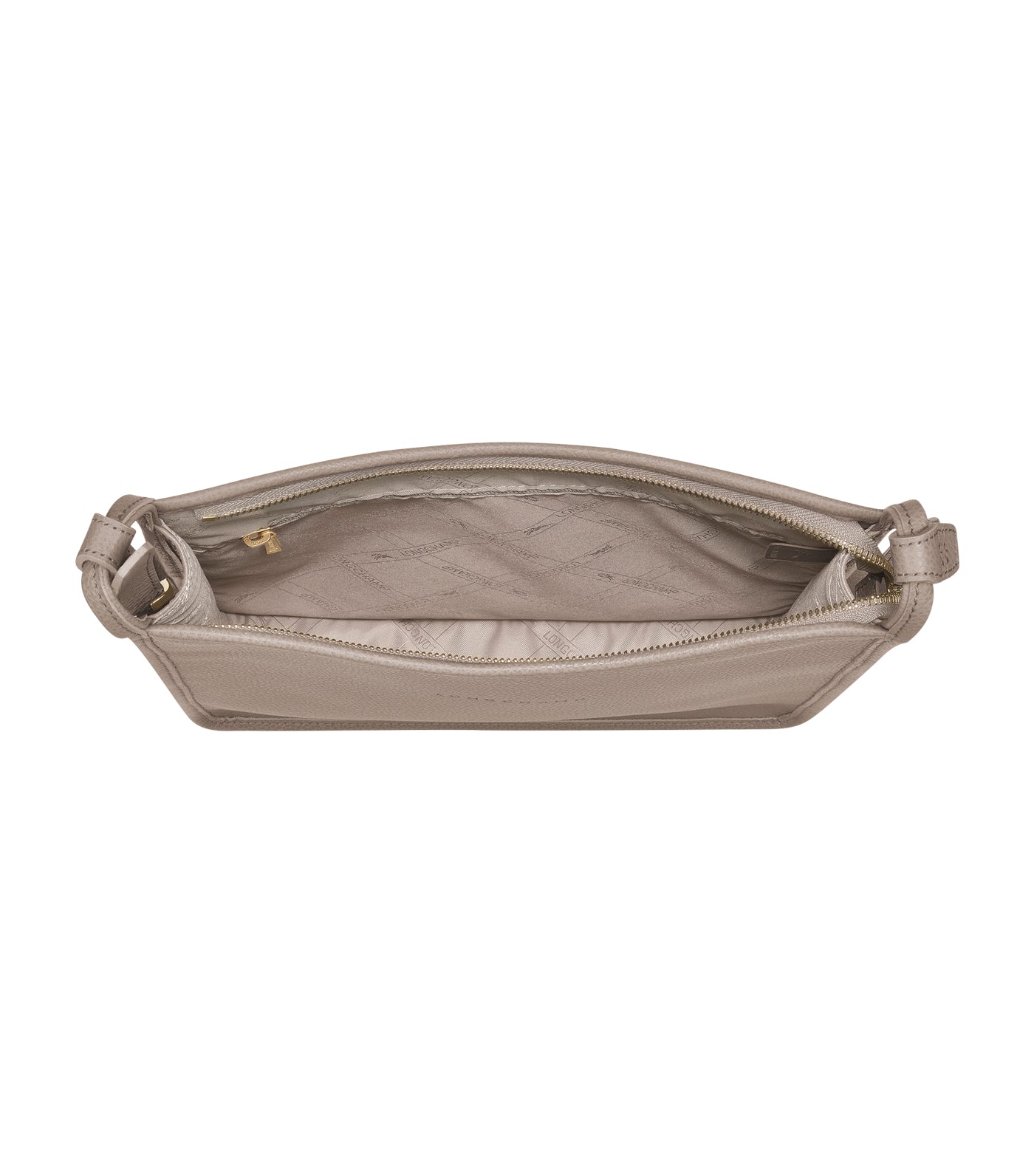 Le Foulonné Zipped Crossbody Bag L Turtledove