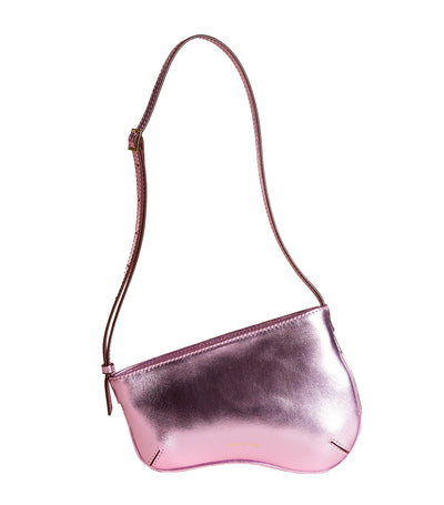 Mini Curve Bag Pink Metallic