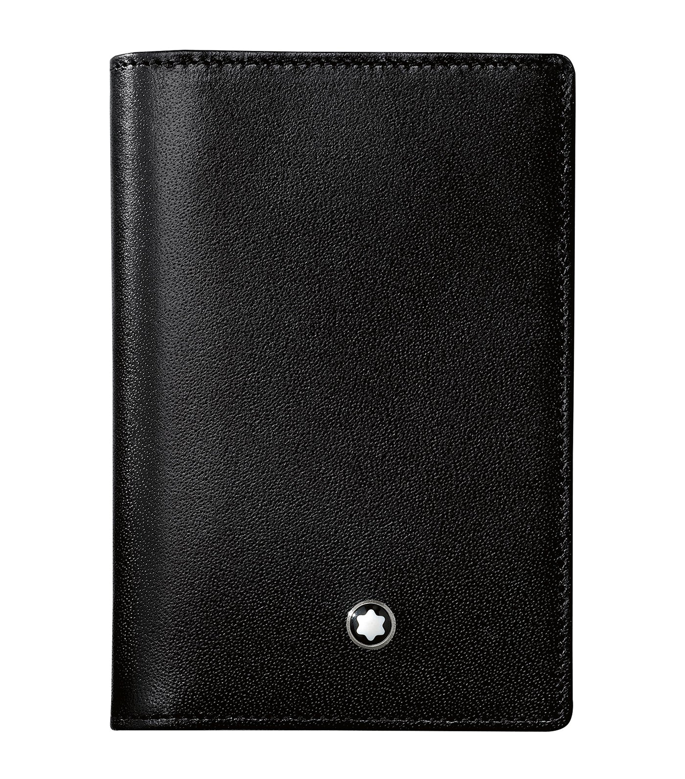 Meisterstück Business Card Holder with Gusset Black