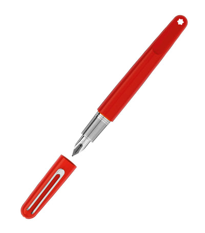 (Montblanc M)RED Medium Fountain Pen
