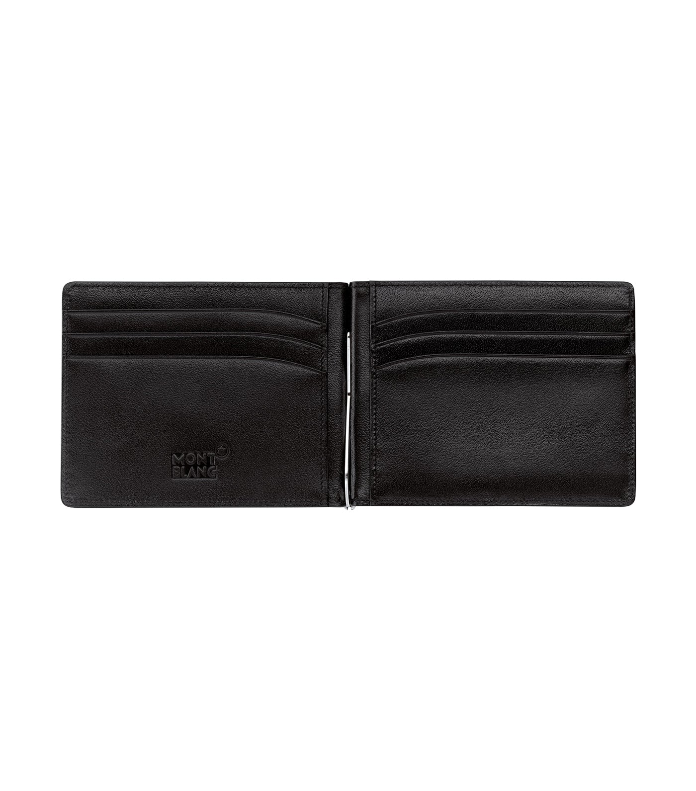 Meisterstück Wallet 6cc with Money Clip Black