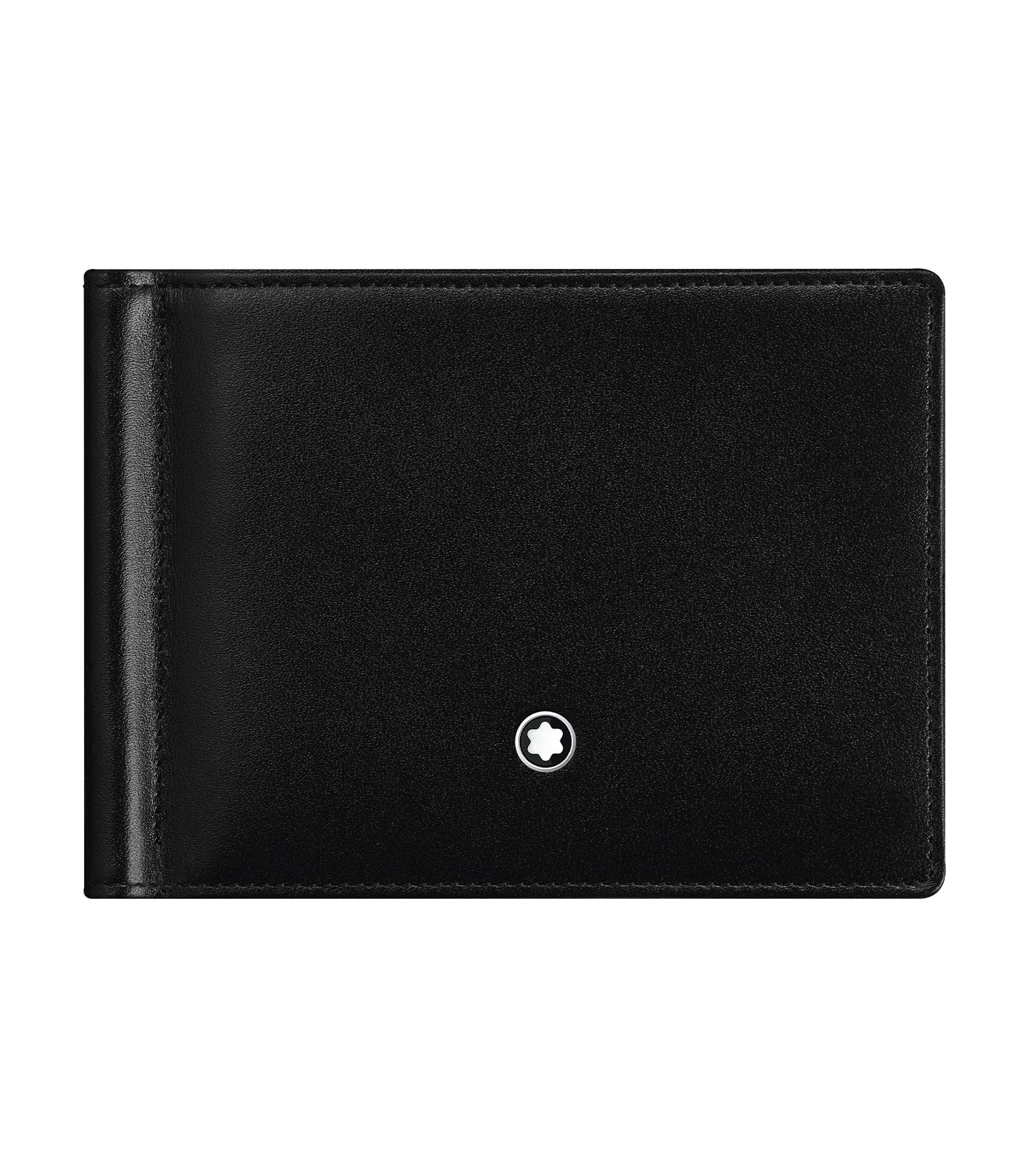 Meisterstück Wallet 6cc with Money Clip Black