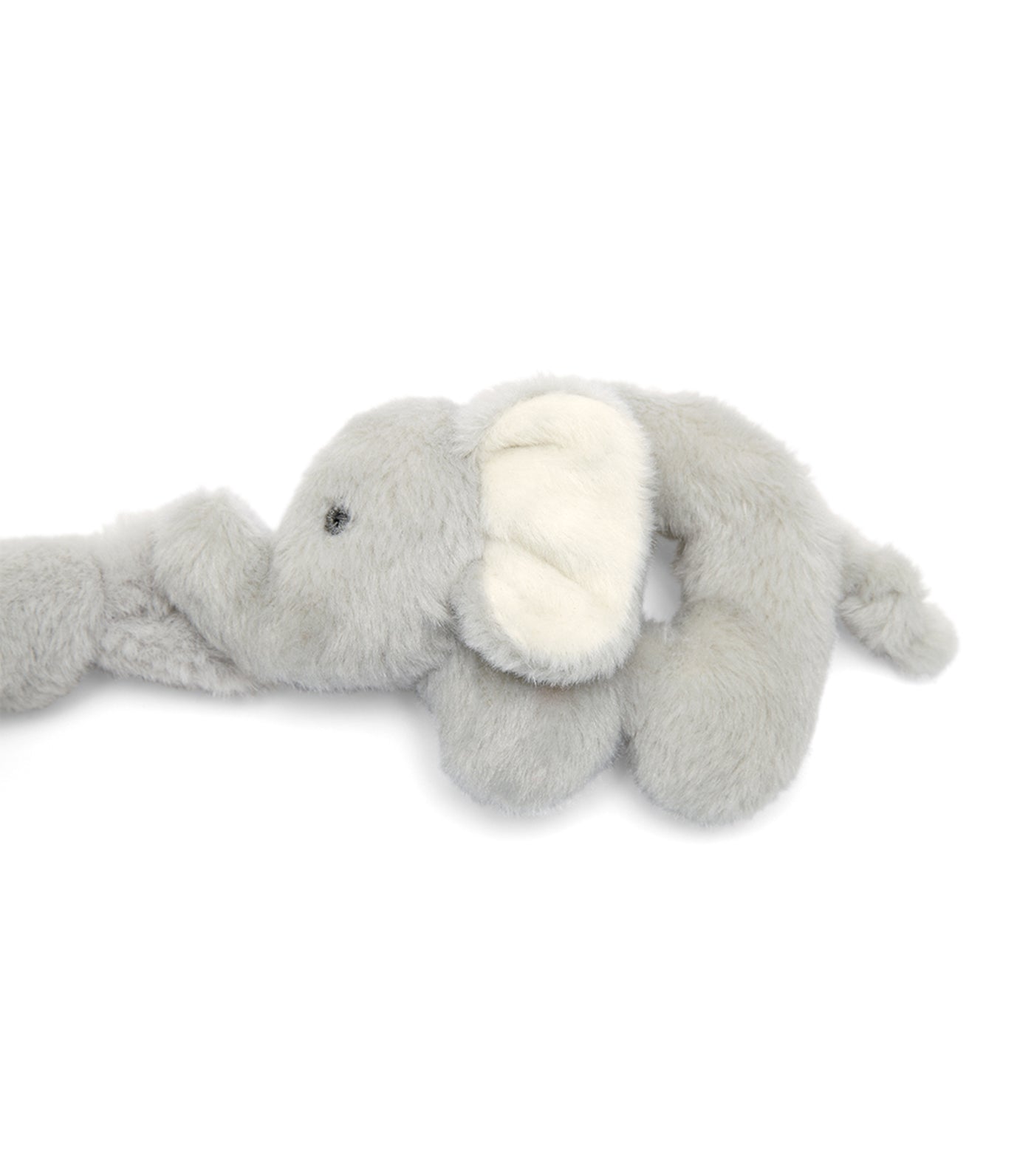 mamas & papas gray elephant my first tummy time snugglerug