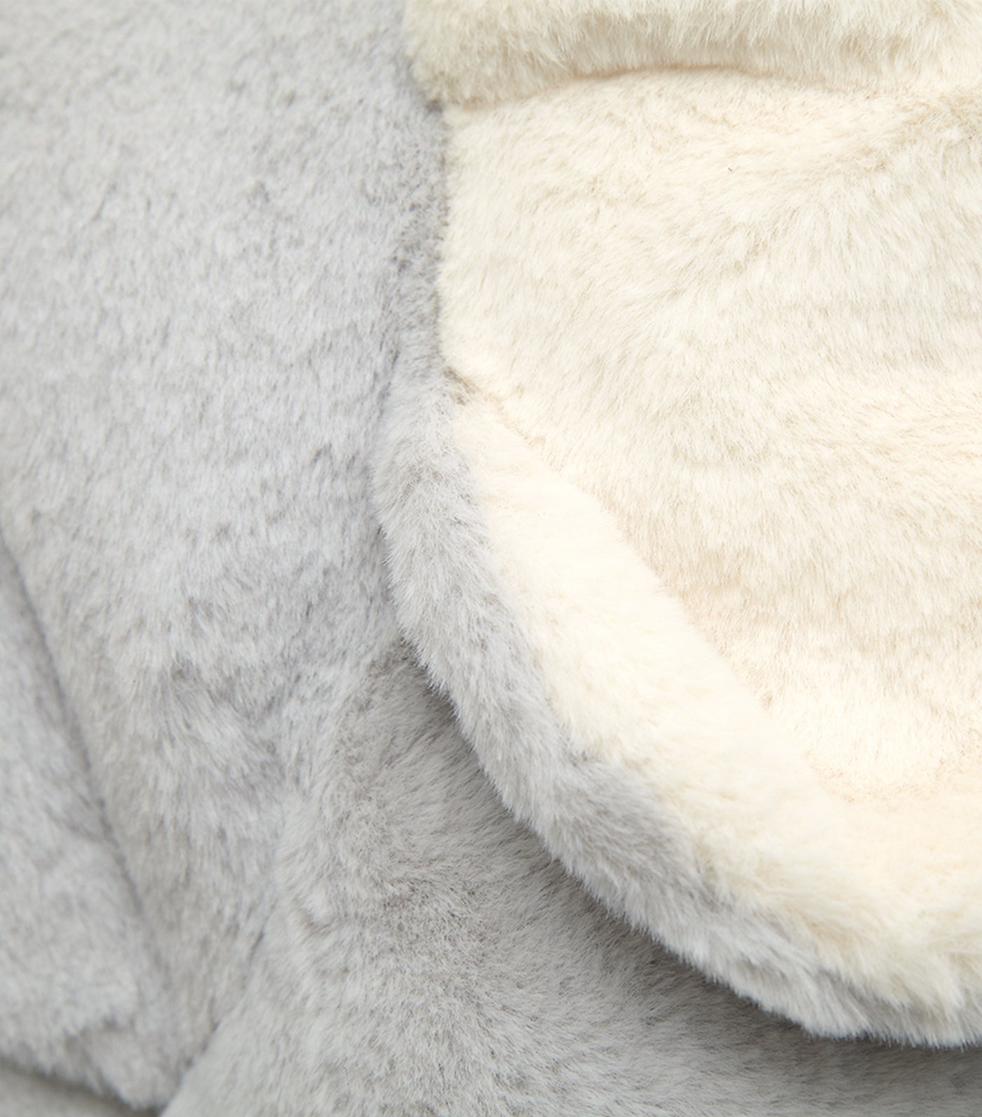 mamas & papas gray elephant my first tummy time snugglerug