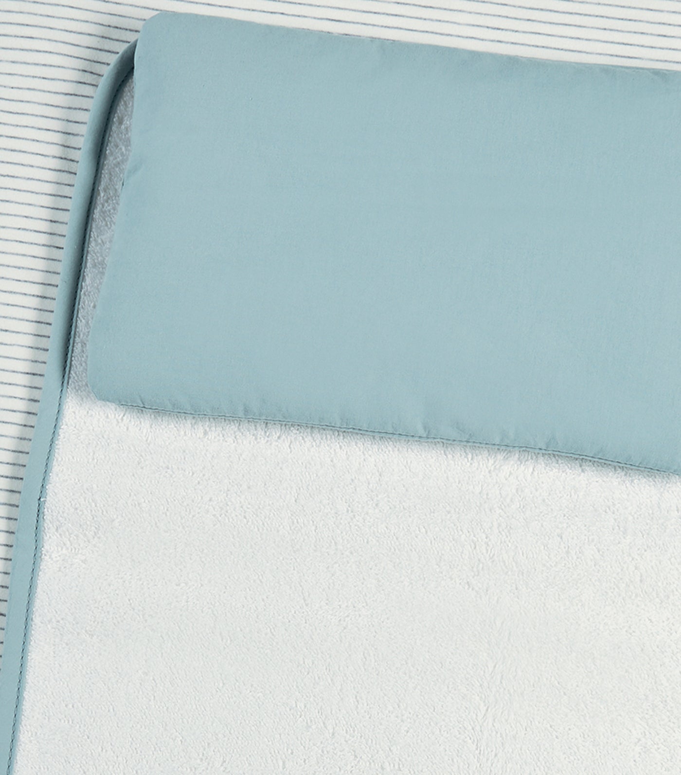 mamas & papas welcome to the world blue luxury changing mattress