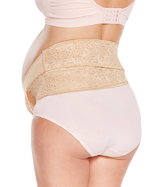 mamaway beige ergonomic maternity support belt pregnancy lift sleep & back pain relief