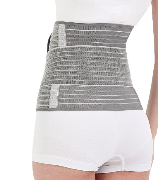 mamaway gray nano bamboo postnatal recovery & support belly band